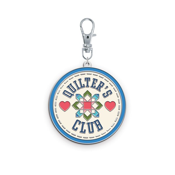 Riley Blake Designs Riley Blake Designs Quilter's Club Enamel Charm