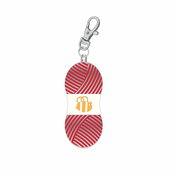 Riley Blake Designs Chunky Thread Happy Charm Color Red