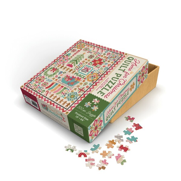 Riley Blake Designs Lori Holt Home for Christmas Puzzle