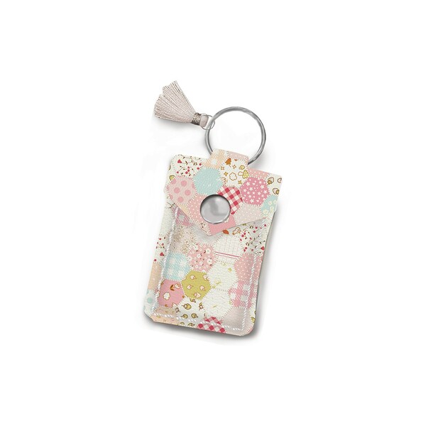 Riley Blake Designs Leather Scissor Pouch Ashmere Pink