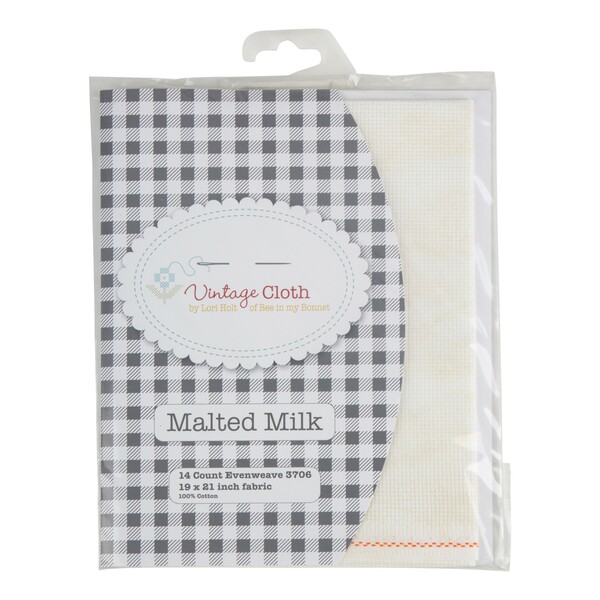 Riley Blake Designs Vintage Cloth Malted Milk 14ct 18in x 21in
