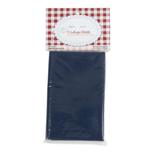 Riley Blake Designs Vintage Cloth American Blue 25ct 18in x 27in