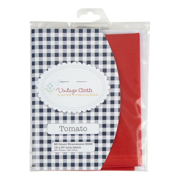 Riley Blake Designs Vintage Cloth Tomato 25ct 18in x 27in