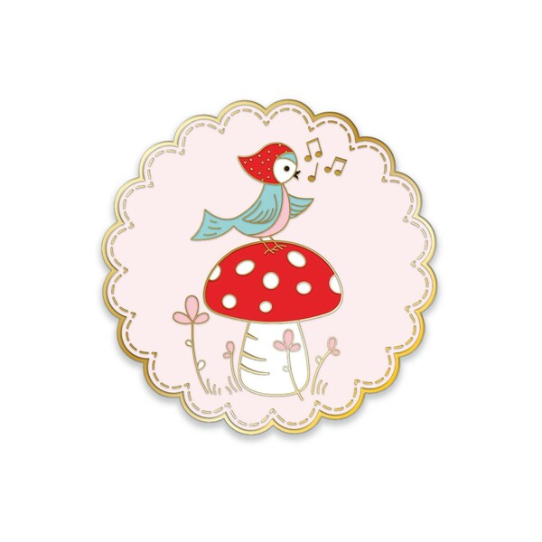 Riley Blake Designs Tasha Noel Bird Needle Minder