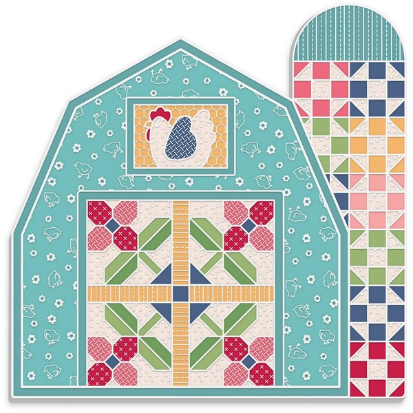 Riley Blake Designs Lori Holt Farmer's Daughter Barn Scissor Minder