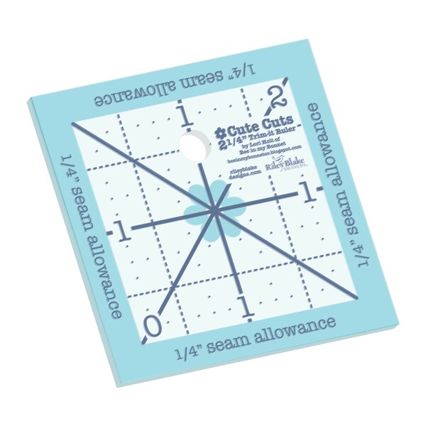 Riley Blake Designs Lori Holt Trim-it Ruler 2.25in Square