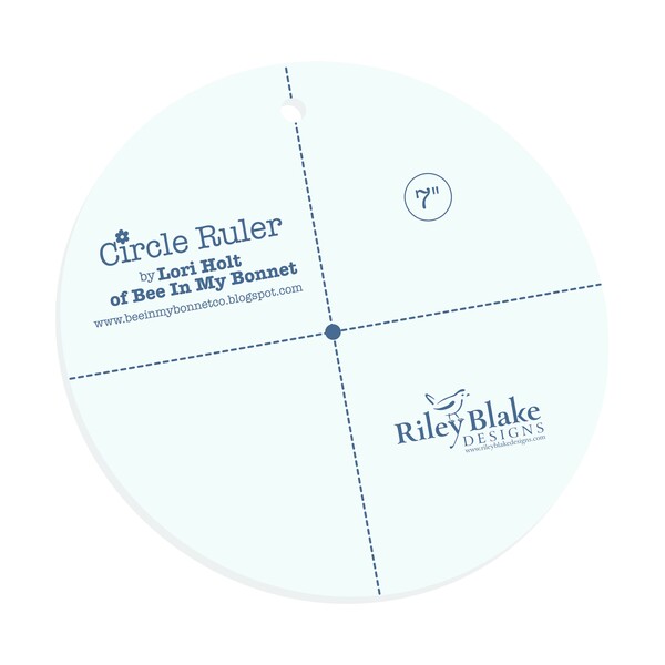 Riley Blake Designs Lori Holt Circle Ruler 7in