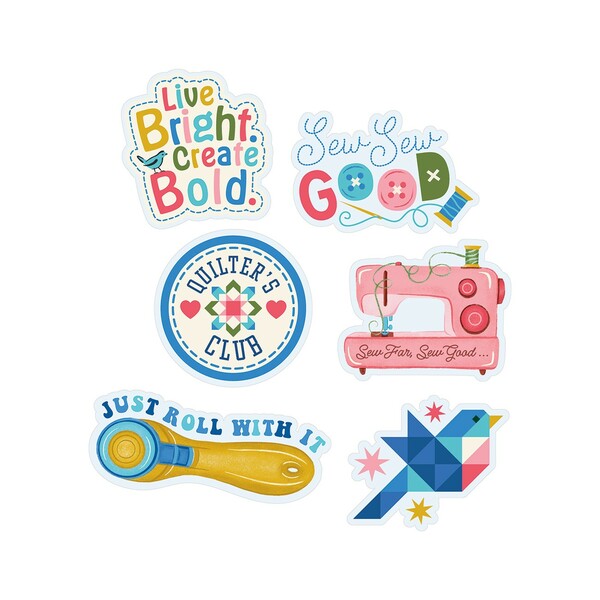 Riley Blake Designs Riley Blake Designs Vinyl Stickers Pack 1