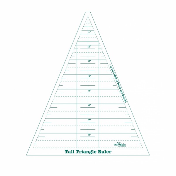 Riley Blake Designs Tall Triangle Ruler