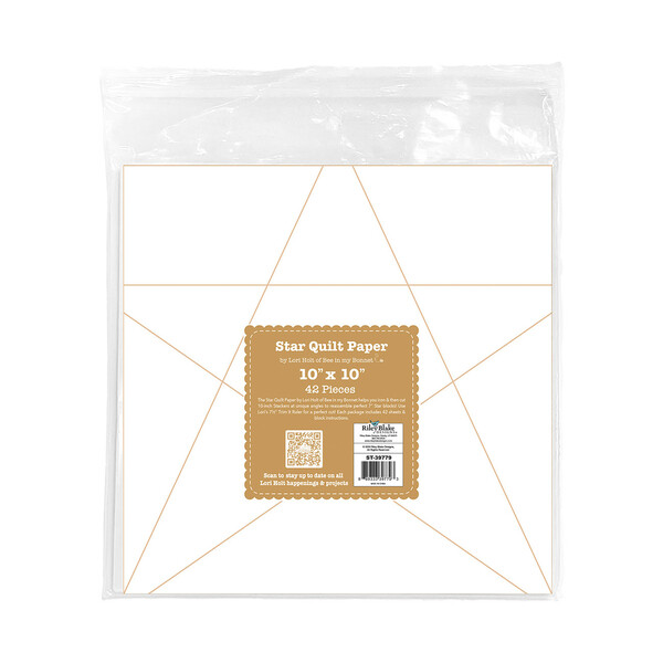 Riley Blake Designs Lori Holt 10 Star Quilt Paper"