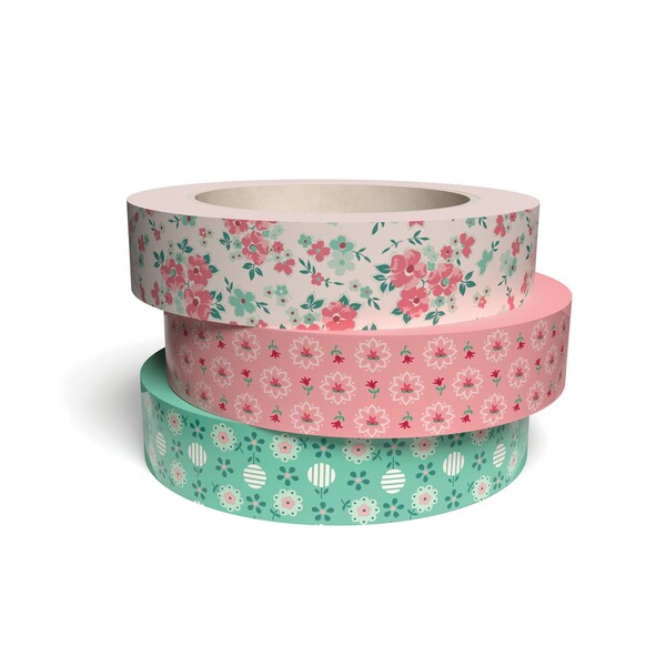 Riley Blake Designs Lori Holt Berry & Sage Washi Tape