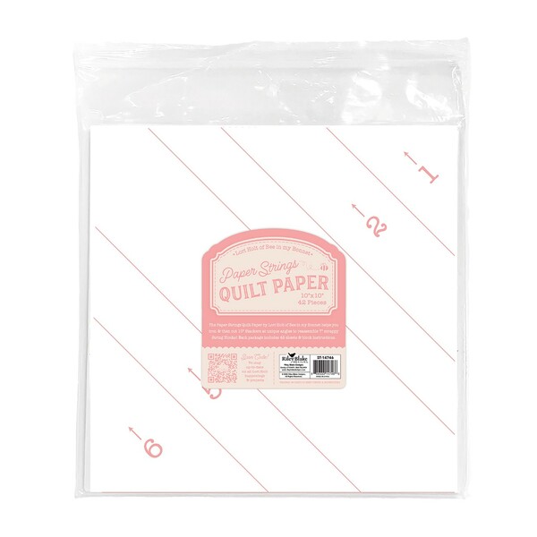 Riley Blake Designs Lori Holt 10in Paper Strings Quilt Paper