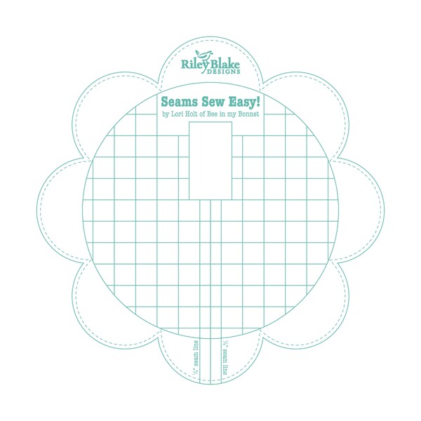 Riley Blake Designs Seams Sew Easy Seam Guide Color Sea Glass