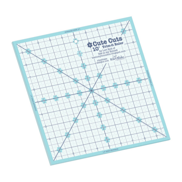 Riley Blake Designs Lori Holt Cute Cuts Trim-it Ruler 10in x 10in
