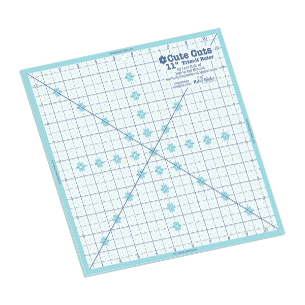 Riley Blake Designs Lori Holt Cute Cuts Trim-it Ruler 11in x 11in
