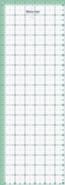 Riley Blake Designs 6-1/2in x 18-1/2in Cute Cut Ruler