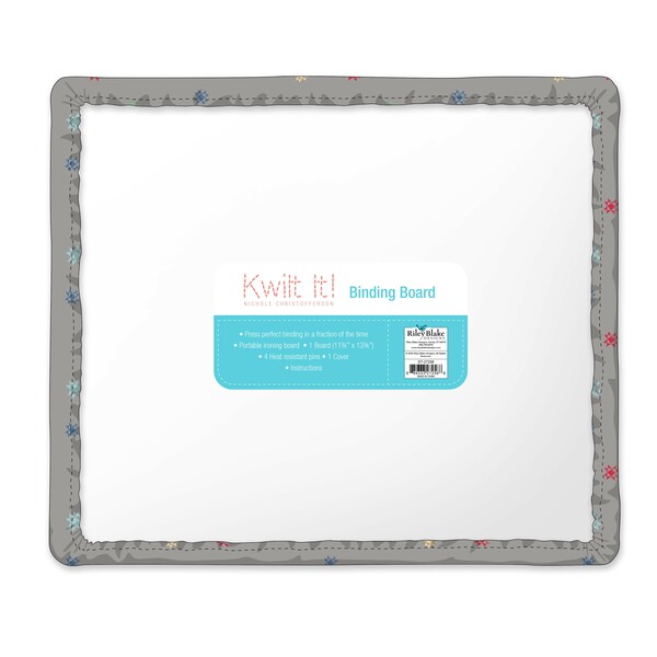 Riley Blake Designs Kwilt It! Binding Board Gray