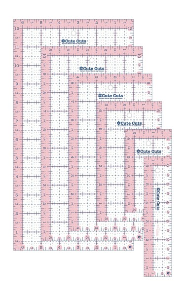 Riley Blake Designs Lori Holt Rectangular Ruler Pack