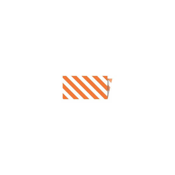 Riley Blake Designs Riley Blake Designs Single-Fold Quilt Binding 1/8 Stripe Orange"