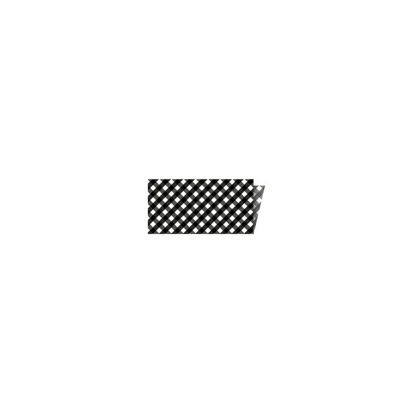 Riley Blake Designs Riley Blake Designs Single-Fold Quilt Binding Micro Gingham Black
