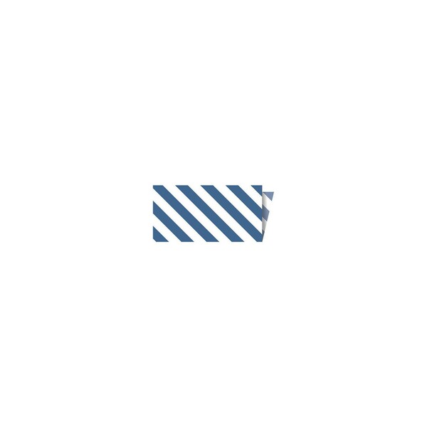 Riley Blake Designs Riley Blake Designs Single-Fold Quilt Binding 1/8 Stripe Denim"