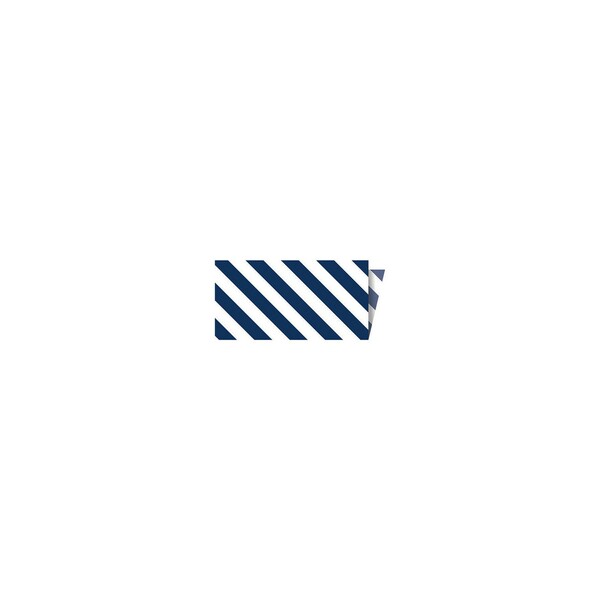 Riley Blake Designs Riley Blake Designs Single-Fold Quilt Binding 1/8 Stripe Navy"