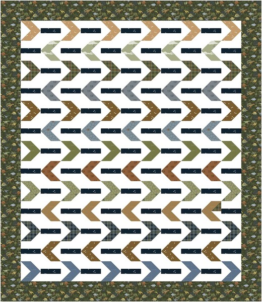 Riley Blake Designs Amanda Niederhauser Trackways Quilt Pattern