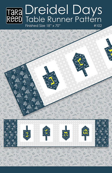 Riley Blake Designs Dreidel Days Runner by Tara Reed