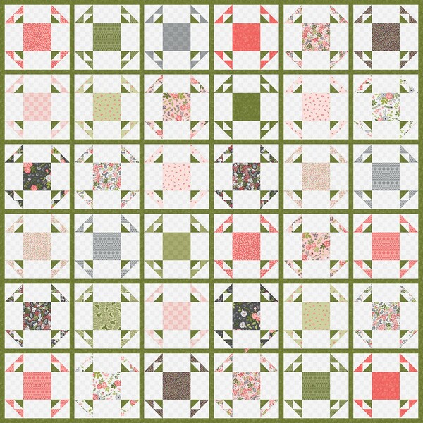 Riley Blake Designs Jill Finley Four Winds Quilt Pattern