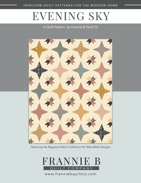 Riley Blake Designs Frannie B Quilting Co. Evening Sky Quilt Pattern