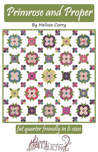 Riley Blake Designs Melissa Corry Primrose and Proper Quilt Pattern