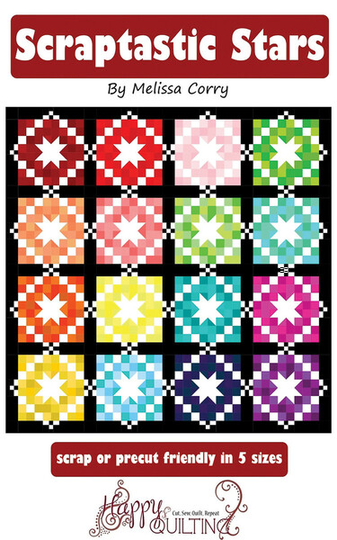 Riley Blake Designs Scrapstastic Stars by Melissa Corry of Happy Quilting