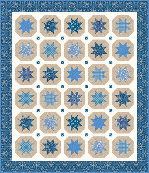 Riley Blake Designs Amanda Niederhauser Starlight Garden Quilt Pattern