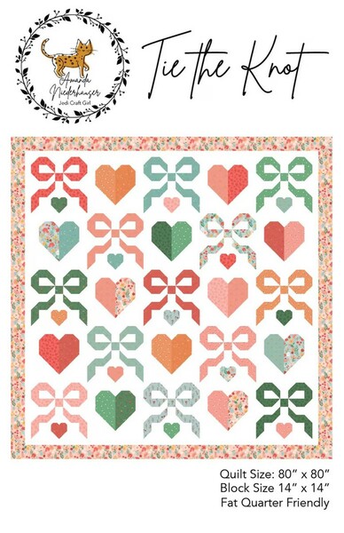 Riley Blake Designs Amanda Niederhauser Tie the Knot Quilt Pattern