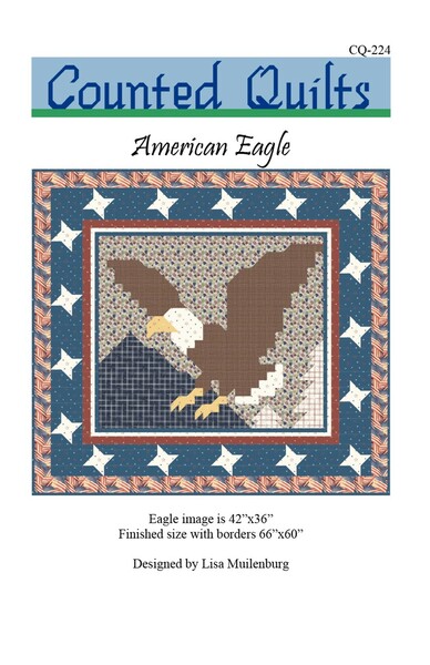 Riley Blake Designs Counted Quilts American Eagle Quilt Pattern