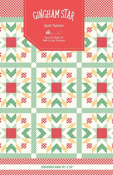 Riley Blake Designs Lori Holt Gingham Star Quilt Pattern