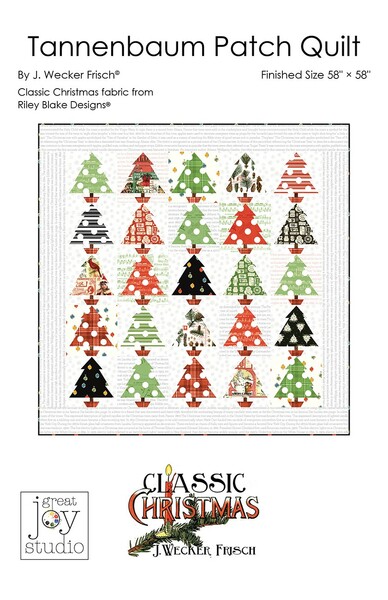Riley Blake Designs Tannenbaum Patch Quilt by J. Wecker Frisch