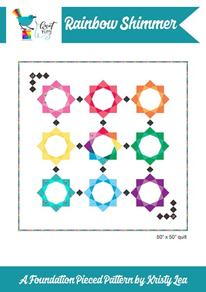 Riley Blake Designs Rainbow Shimmer Quilt Pattern