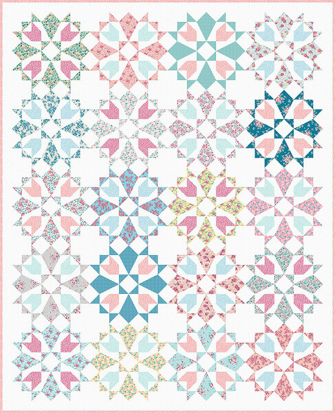 Riley Blake Designs Blooming Tulips Design I & II by Gerri Robinson