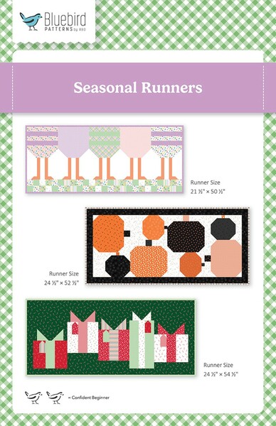 Riley Blake Designs Bluebird Patterns Seasonal Runners Pattern
