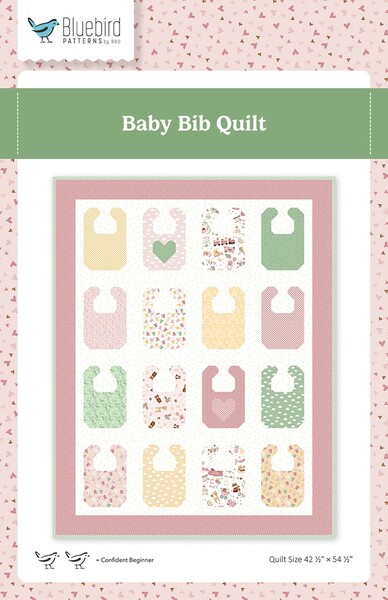 Riley Blake Designs Baby Bib Quilt by Bluebird Patterns