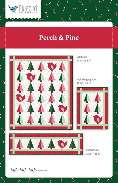 Riley Blake Designs Bluebird Patterns Perch & Pine Quilt Pattern