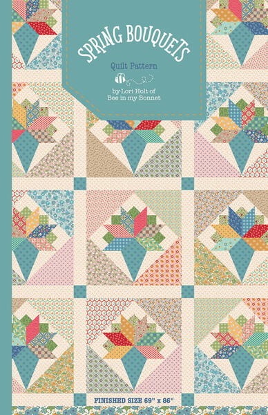 Riley Blake Designs Bee in my Bonnet Spring Bouquets Quilt Pattern