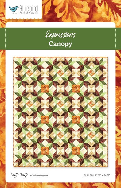 Riley Blake Designs Bluebird Patterns Canopy Quilt Pattern