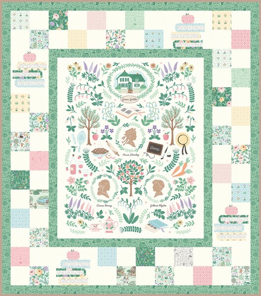 Riley Blake Designs Bluebird Patterns Journey to Green Gables Quilt Pattern