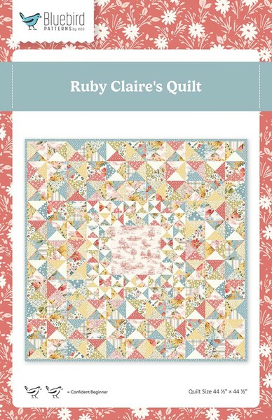 Riley Blake Designs Bluebird Patterns Ruby Claire's Quilt Pattern