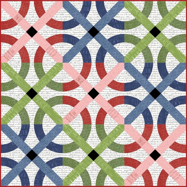 Riley Blake Designs J. Wecker Frisch Crossroads Quilt Pattern