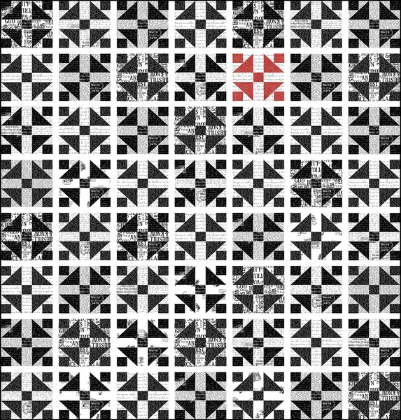 Riley Blake Designs J. Wecker Frisch Cross Within a Cross Quilt Pattern