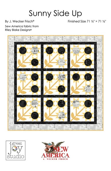 Riley Blake Designs J. Wecker Frisch Sunny Side Up Quilt Pattern
