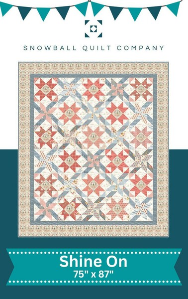 Riley Blake Designs Snowball Quilt Company Shine On Quilt Pattern